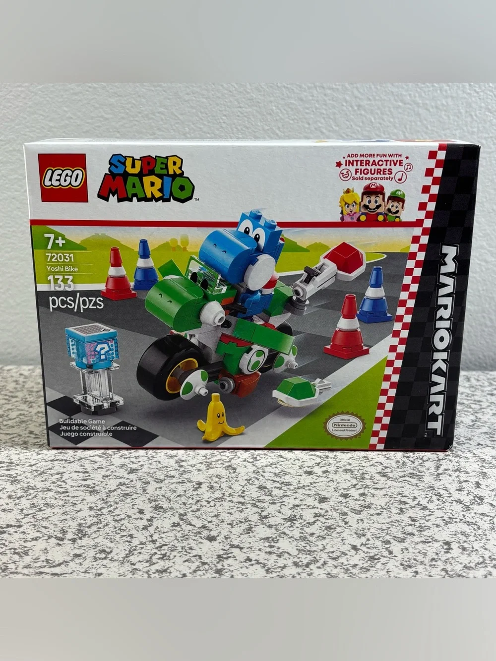 LEGO 72031 Super Mario Yoshi Bike Retired Set Kit New